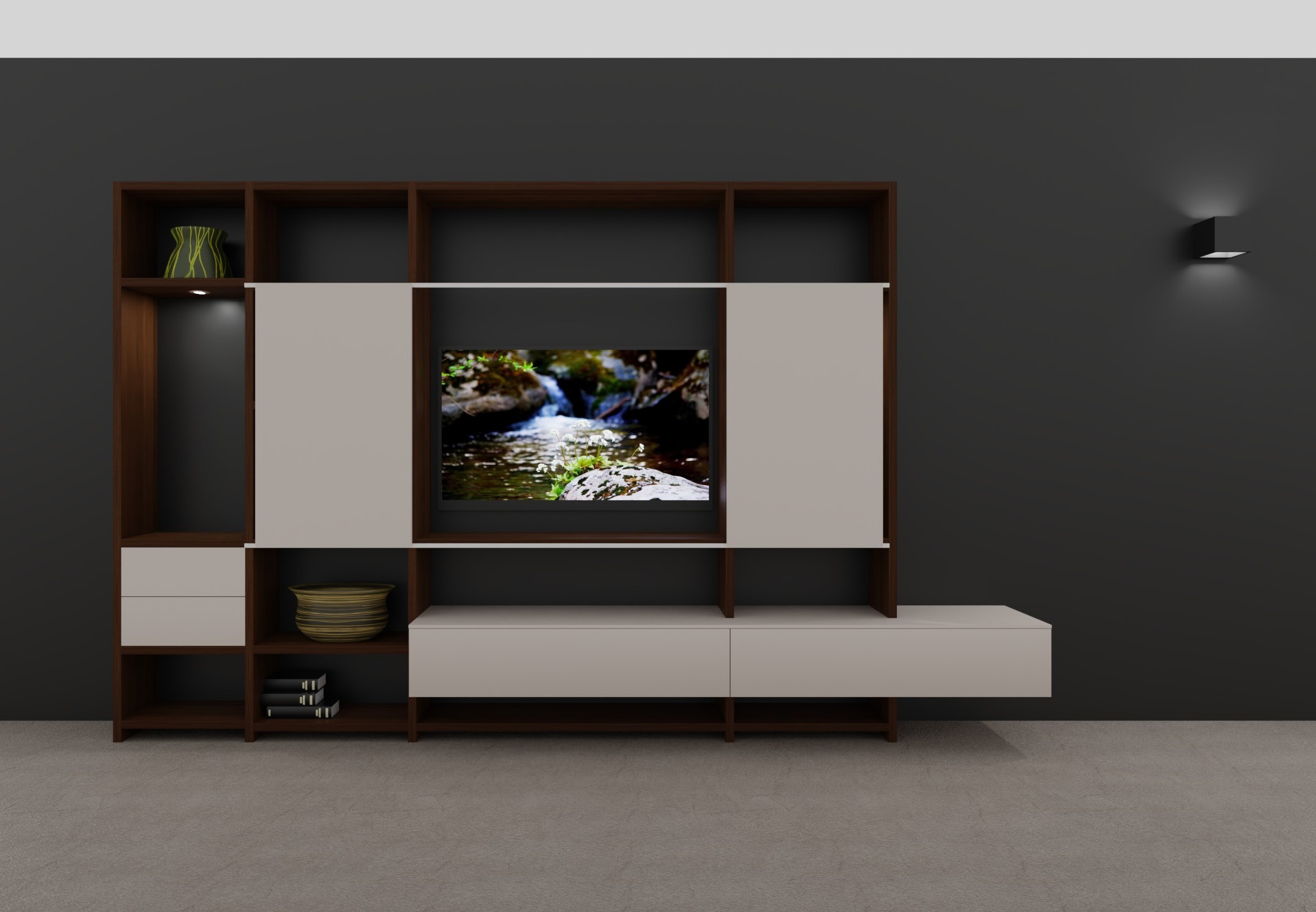 Wand-TV meubel | Interstar kasten Kees Verhouden Meubelen